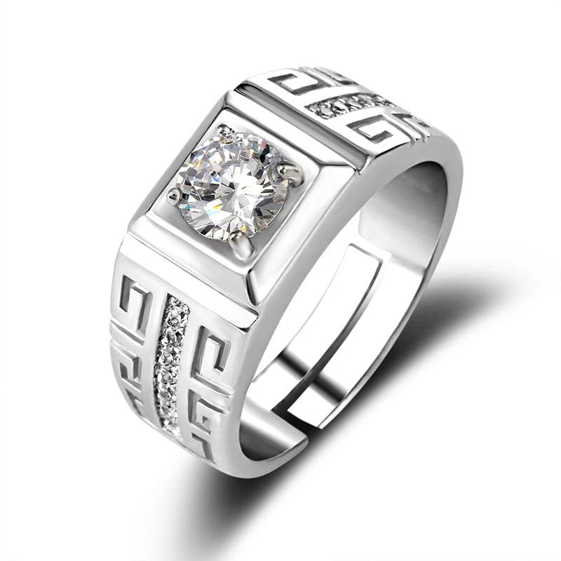 Trendy Women's Diamond Wedding Ring Set