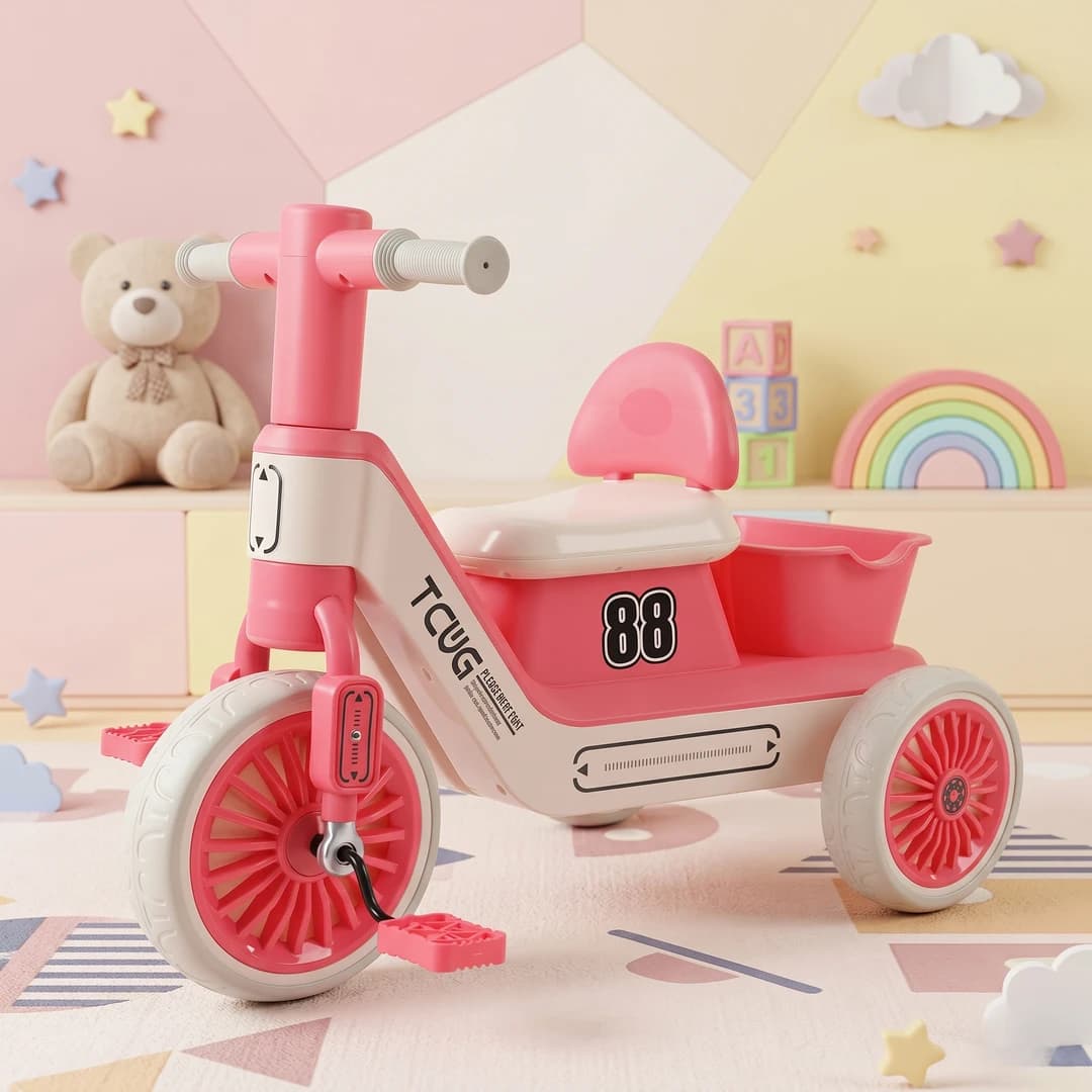 Kids Tricycle Pink