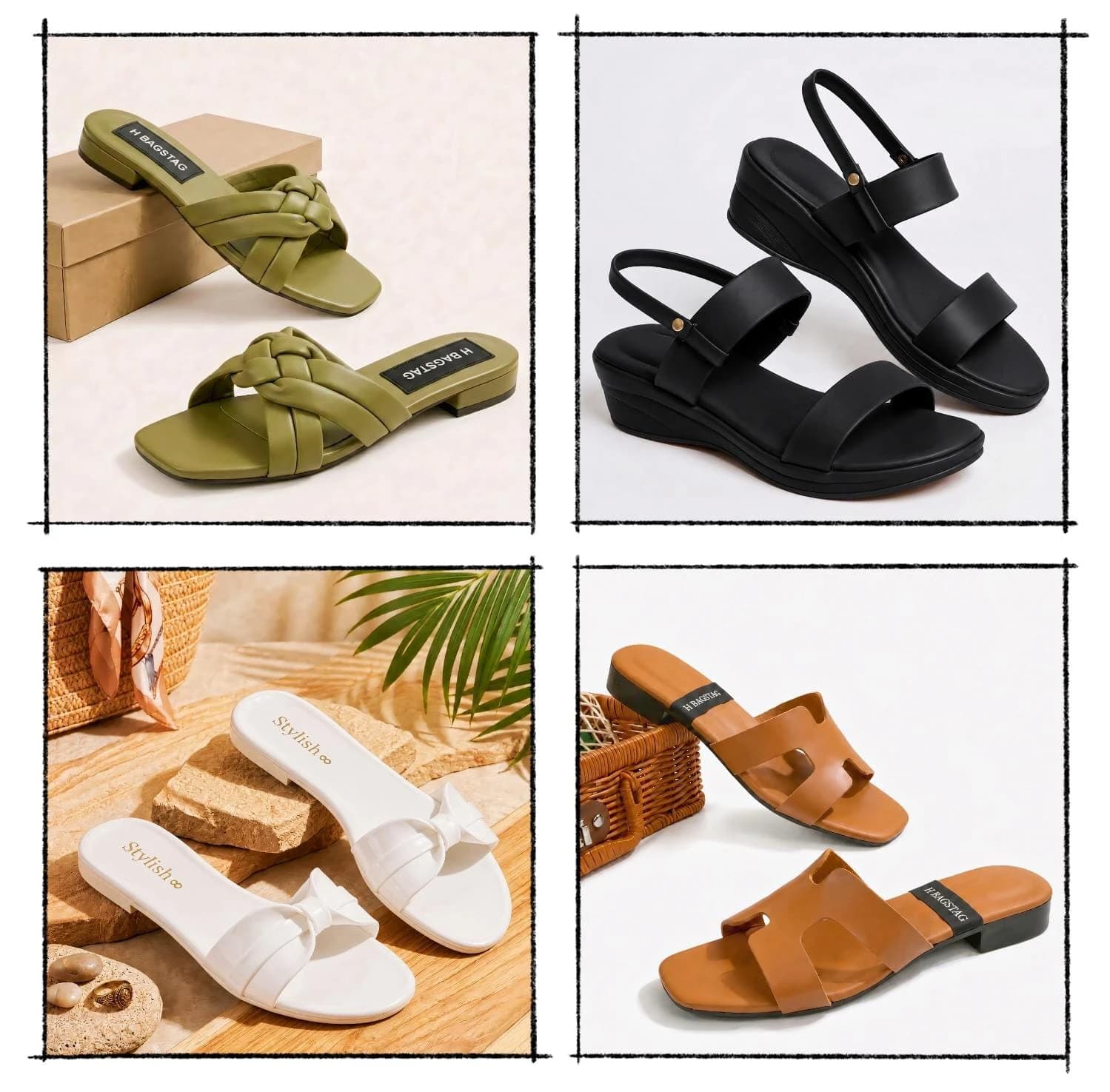 pairs of 4 footwear