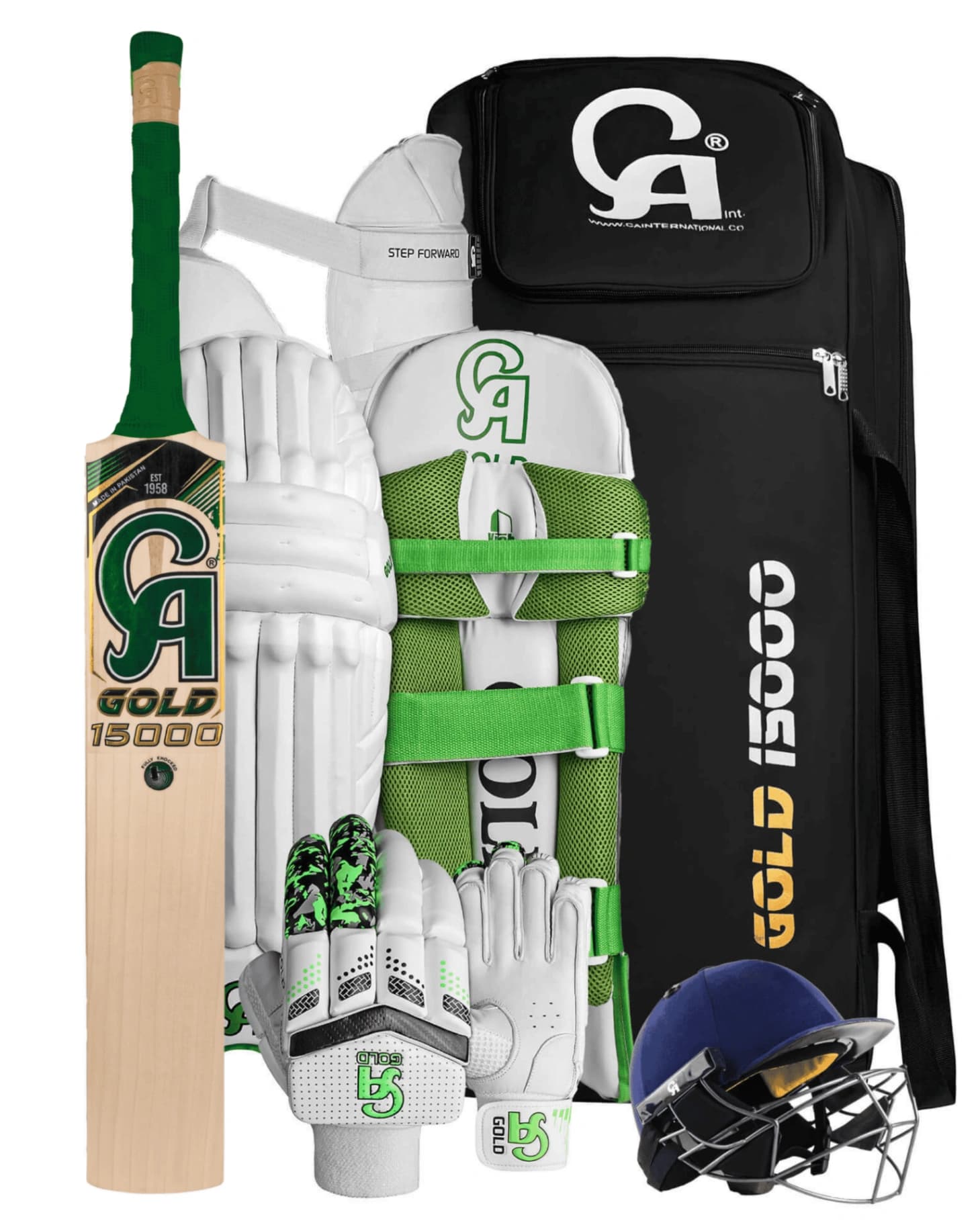 CA GOLD 15000 COMPLETE CRICKET KIT