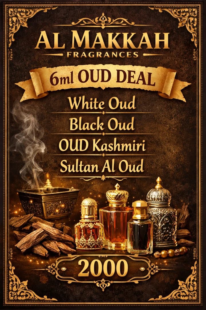 ✨ Al Makkah Fragrances – 6ml Oud Deal 